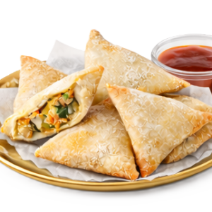 6 pieces Chicken Samosa